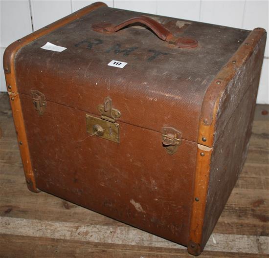 Hat box of ladies hats